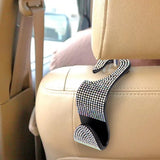 Maxbell Vehicle Car Backseat Hook Seat Hanger Shiny Save Space Accessory for Women Style B
