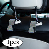 Maxbell Vehicle Car Backseat Hook Seat Hanger Shiny Save Space Accessory for Women Style B