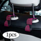 Maxbell Vehicle Car Backseat Hook Seat Hanger Shiny Save Space Accessory for Women Style D