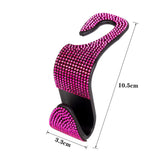 Maxbell Vehicle Car Backseat Hook Seat Hanger Shiny Save Space Accessory for Women Style D