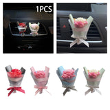 Maxbell Fashion Car Air Vent Clip Interior Decoration for Truck Bedroom Office Black Red