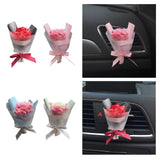 Maxbell Fashion Car Air Vent Clip Interior Decoration for Truck Bedroom Office Black Red