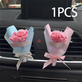 Maxbell Fashion Car Air Vent Clip Interior Decoration for Truck Bedroom Office Blue Pink