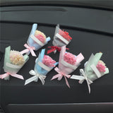 Maxbell Fashion Car Air Vent Clip Interior Decoration for Truck Bedroom Office Blue Pink