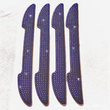 Maxbell 4Pcs Car Door Side Edge Guards Protector for Rearview Mirror Cover Pink