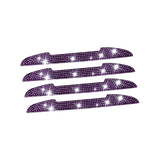 Maxbell 4Pcs Car Door Side Edge Guards Protector for Rearview Mirror Cover Pink
