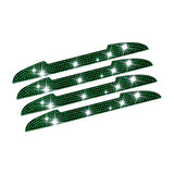 Maxbell 4Pcs Car Door Side Edge Guards Protector for Rearview Mirror Cover Green