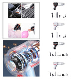Maxbell Cordless Hand Car Vacuum Cleaner USB Charging Durable Black Basic