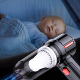 Maxbell Cordless Hand Car Vacuum Cleaner USB Charging Durable Black Basic