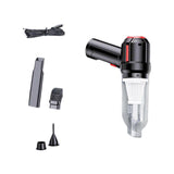 Maxbell Cordless Hand Car Vacuum Cleaner USB Charging Durable Black Basic