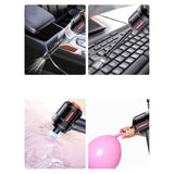 Maxbell Cordless Hand Car Vacuum Cleaner USB Charging Durable Black Basic