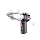 Maxbell Cordless Hand Car Vacuum Cleaner USB Charging Durable Black Basic