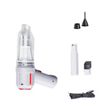 Maxbell Cordless Hand Car Vacuum Cleaner USB Charging Durable White Basic