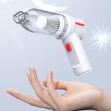 Maxbell Cordless Hand Car Vacuum Cleaner USB Charging Durable White Basic