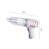 Maxbell Cordless Hand Car Vacuum Cleaner USB Charging Durable White Basic