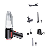 Maxbell Cordless Hand Car Vacuum Cleaner USB Charging Durable Black Upgrade