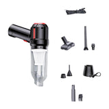 Maxbell Cordless Hand Car Vacuum Cleaner USB Charging Durable Black Upgrade