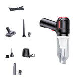 Maxbell Cordless Hand Car Vacuum Cleaner USB Charging Durable Black Upgrade