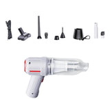 Maxbell Cordless Hand Car Vacuum Cleaner USB Charging Durable White Upgrade