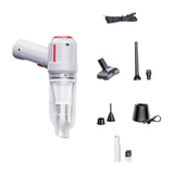 Maxbell Cordless Hand Car Vacuum Cleaner USB Charging Durable White Upgrade