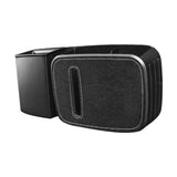 Maxbell Car Front Seat Organizer Bottle Holder Trash Can Bin Detachable Storage Box Gray