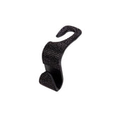 Maxbell Auto Car Backseat Hook Seat Hanger Shiny Eye Catching Save Space Durable Black
