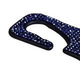 Maxbell Auto Car Backseat Hook Seat Hanger Shiny Eye Catching Save Space Durable Blue