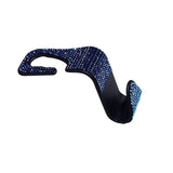 Maxbell Auto Car Backseat Hook Seat Hanger Shiny Eye Catching Save Space Durable Blue