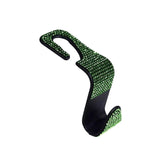 Maxbell Auto Car Backseat Hook Seat Hanger Shiny Eye Catching Save Space Durable Green