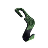 Maxbell Auto Car Backseat Hook Seat Hanger Shiny Eye Catching Save Space Durable Green