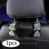 Maxbell Auto Car Backseat Hook Seat Hanger Shiny Eye Catching Save Space Durable Colorful