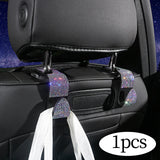 Maxbell Auto Car Backseat Hook Seat Hanger Shiny Eye Catching Save Space Durable Colorful