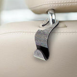 Maxbell Auto Car Backseat Hook Seat Hanger Shiny Eye Catching Save Space Durable Colorful
