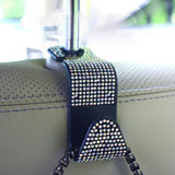 Maxbell Auto Car Backseat Hook Seat Hanger Shiny Eye Catching Save Space Durable Colorful