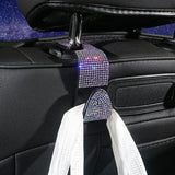 Maxbell Auto Car Backseat Hook Seat Hanger Shiny Eye Catching Save Space Durable Colorful