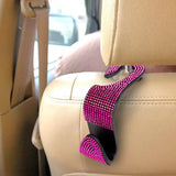 Maxbell Auto Car Backseat Hook Seat Hanger Shiny Eye Catching Save Space Durable Pink