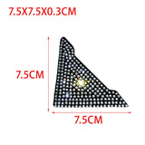 Maxbell Vehicle Silicone Rhinestone Car Door Corner Edge Guards Bumper Protector White