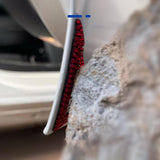 Maxbell Vehicle Silicone Rhinestone Car Door Corner Edge Guards Bumper Protector Red