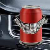 Maxbell Car Cup Holder Air Conditioner Vent Organizer for Van Beverage Phone White