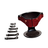 Maxbell Car Cup Holder Air Conditioner Vent Organizer for Van Beverage Phone Red