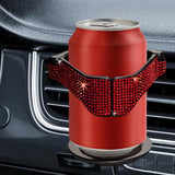 Maxbell Car Cup Holder Air Conditioner Vent Organizer for Van Beverage Phone Red