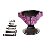 Maxbell Car Cup Holder Air Conditioner Vent Organizer for Van Beverage Phone Pink