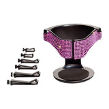 Maxbell Car Cup Holder Air Conditioner Vent Organizer for Van Beverage Phone Pink