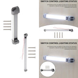 Maxbell 12V/24V LED Interior Light Bar Universal for Motorhome Truck Short