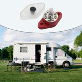Maxbell Terminal Studs with Dustproof Cover Bus Bar for RV Marine Accessory 180A Red