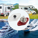 Maxbell Terminal Studs with Dustproof Cover Bus Bar for RV Marine Accessory 180A Red