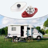 Maxbell Terminal Studs with Dustproof Cover Bus Bar for RV Marine Accessory 300A Red