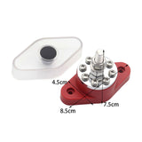 Maxbell Terminal Studs with Dustproof Cover Bus Bar for RV Marine Accessory 300A Red