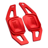 Maxbell 2Pcs Car Steering Wheel Shift Paddle for VW Tiguan from 2019 Touran L Red