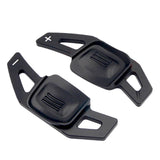 Maxbell 2Pcs Car Steering Wheel Shift Paddle for VW Tiguan from 2019 Touran L Black